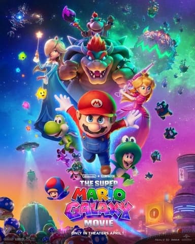 Pôster: Super Mario Galaxy: O Filme